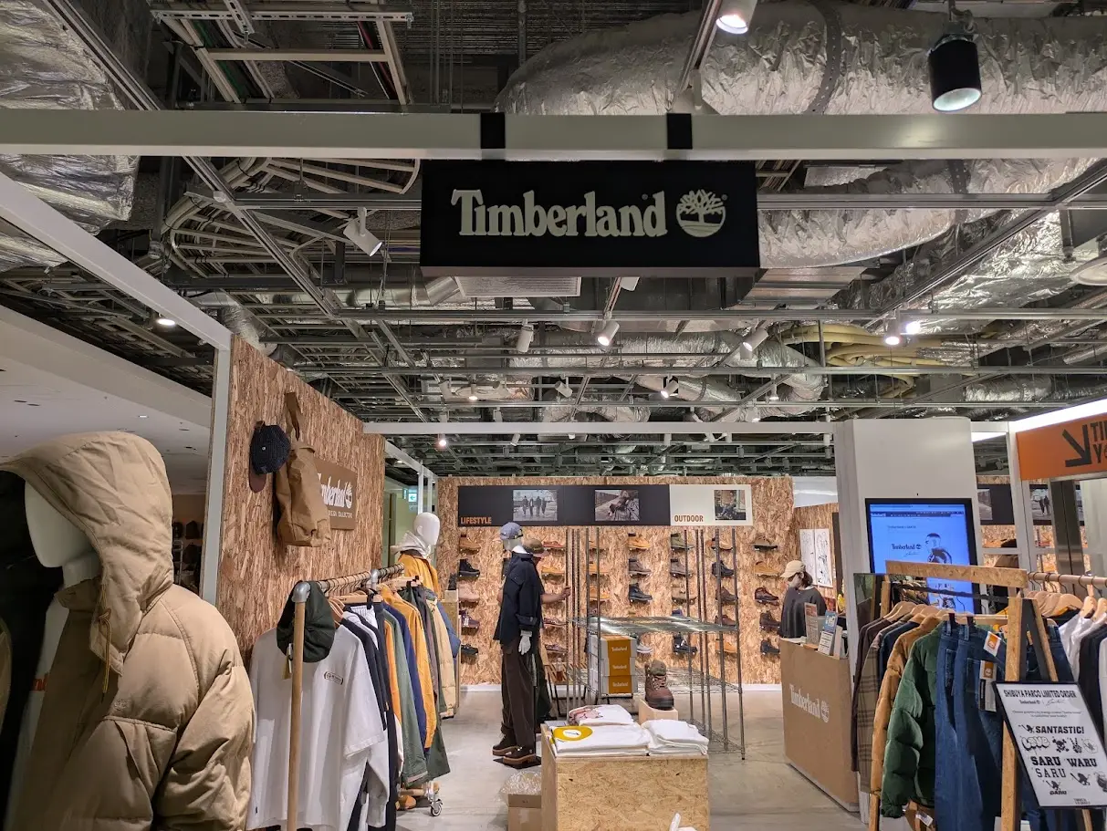 Timberland 渋谷PARCO店　ポップアップストア